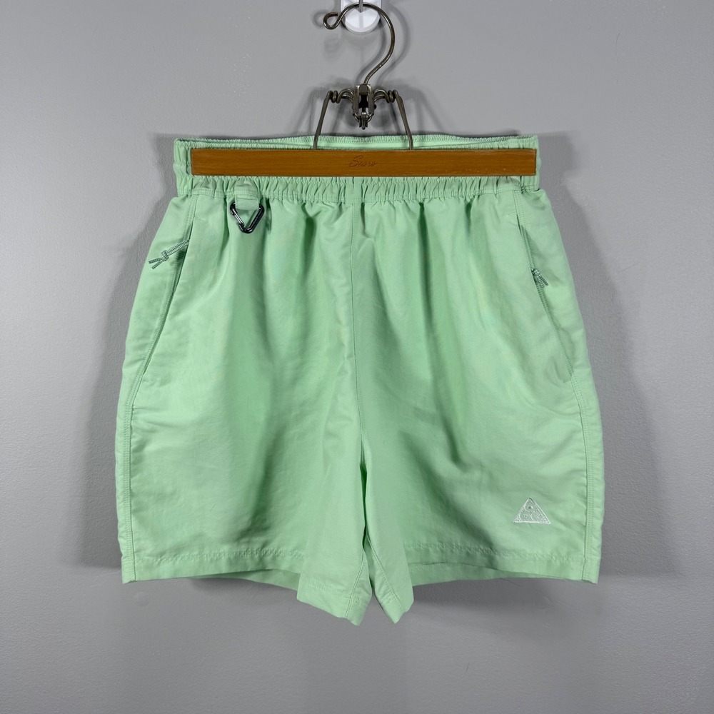 Nike ACG Trail Shorts Mint Green Size XS
